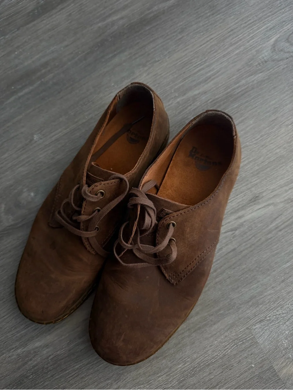 Men's Brown Casual Leather Derby Shoes